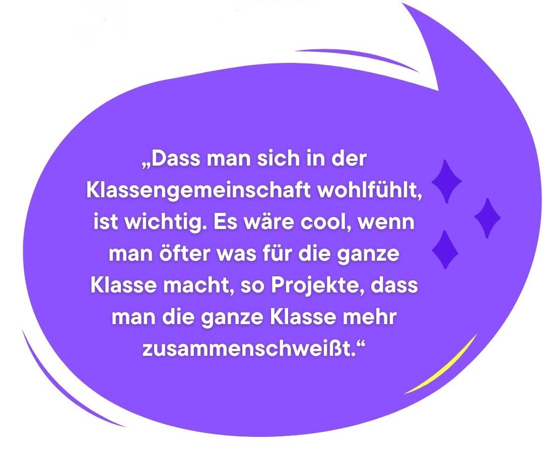 Aussagen junger Menschen